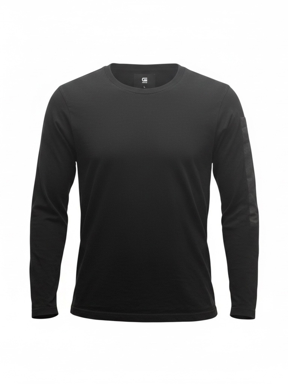 G-Star Men's Long Sleeve Crew Neck Shirt - Black